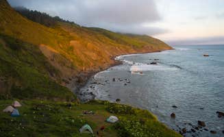 jesus R.'s photo of tent camping at King Range Conservation Area near Petrolia, CA