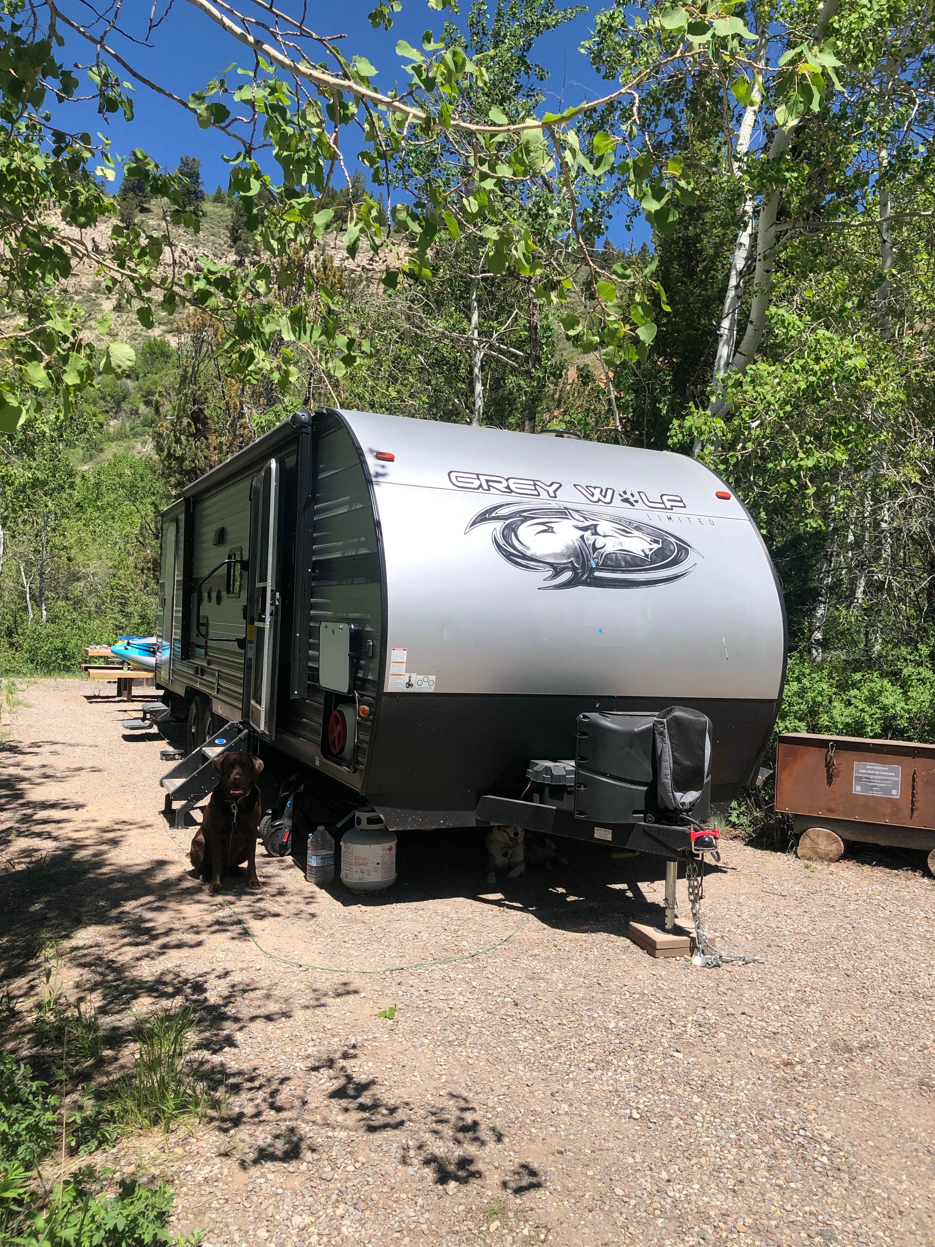Daniel C.'s photo of rv camping at Atherton Creek Campground near Kelly, WY