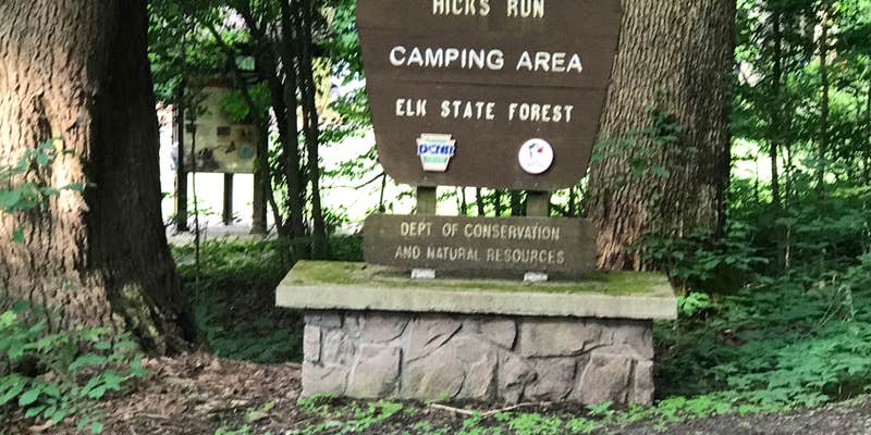 Camper submitted image from Hicks Run