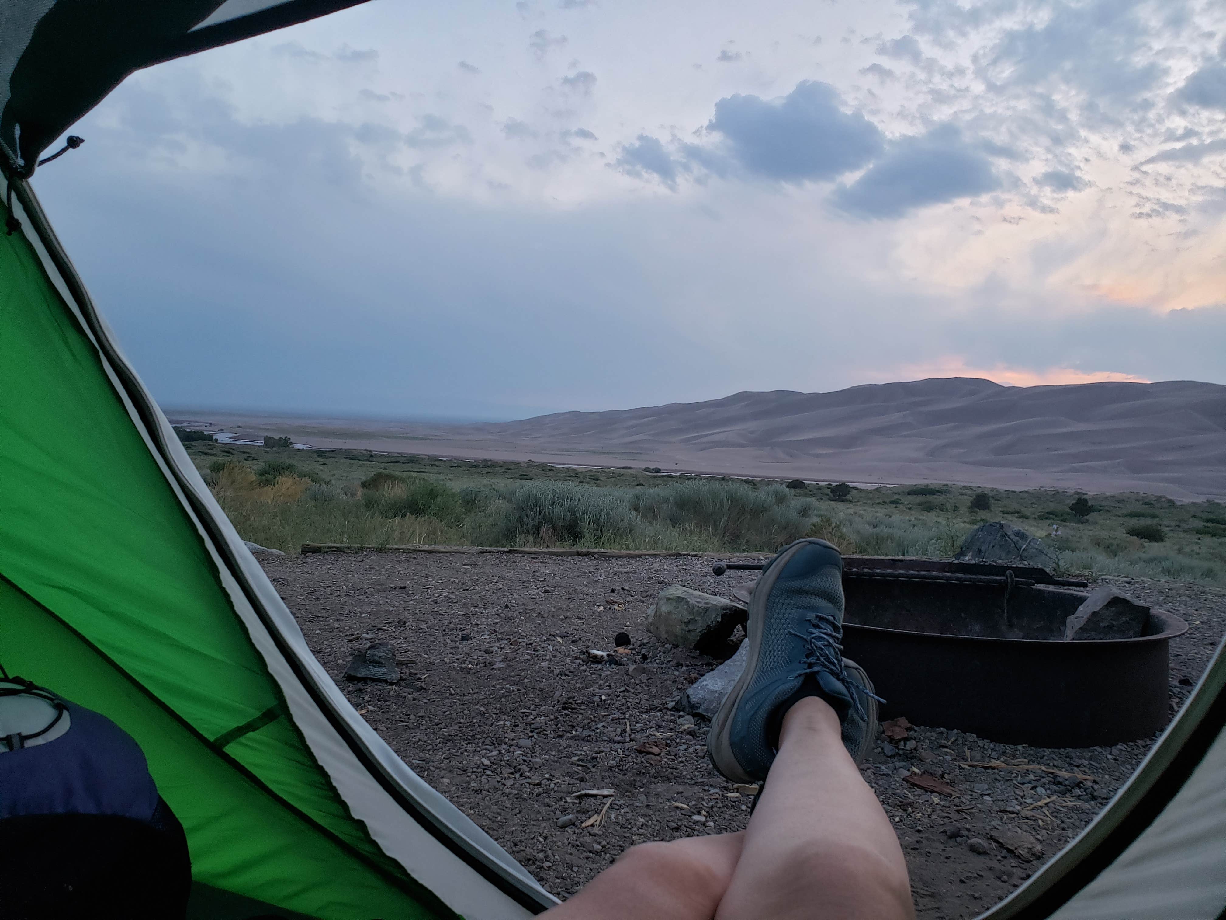 Lucy L.'s photo at Pinon Flats Campground — Great Sand Dunes National Park near Great Sand Dunes National Park & Preserve