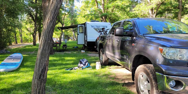 Camper submitted image from Banbury Hot Springs Campground - Temporarily Closed