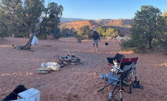 Camping near Coyote Gulch — Glen Canyon National Recreation Area: Burr Trail Rd Dispersed Camping, Boulder, Utah