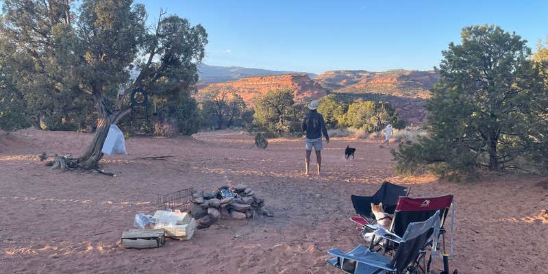 Camper submitted image from Burr Trail Rd Dispersed Camping