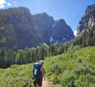 Camper-submitted photo from Death Canyon Camping Zone — Grand Teton National Park