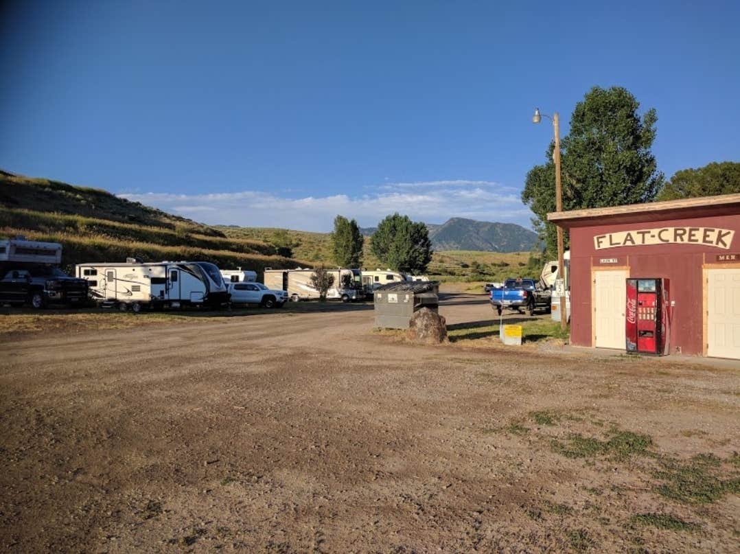 Camper-submitted photo at Flat Creek RV Park and Cabins near Smoot, WY