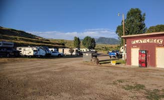 Allyse's photo of rv camping at Flat Creek RV Park and Cabins near Alpine, WY