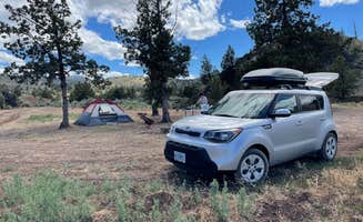 Charlotte H.'s photo of a dispersed camping area at Painted Hills Dispersed near Condon, OR