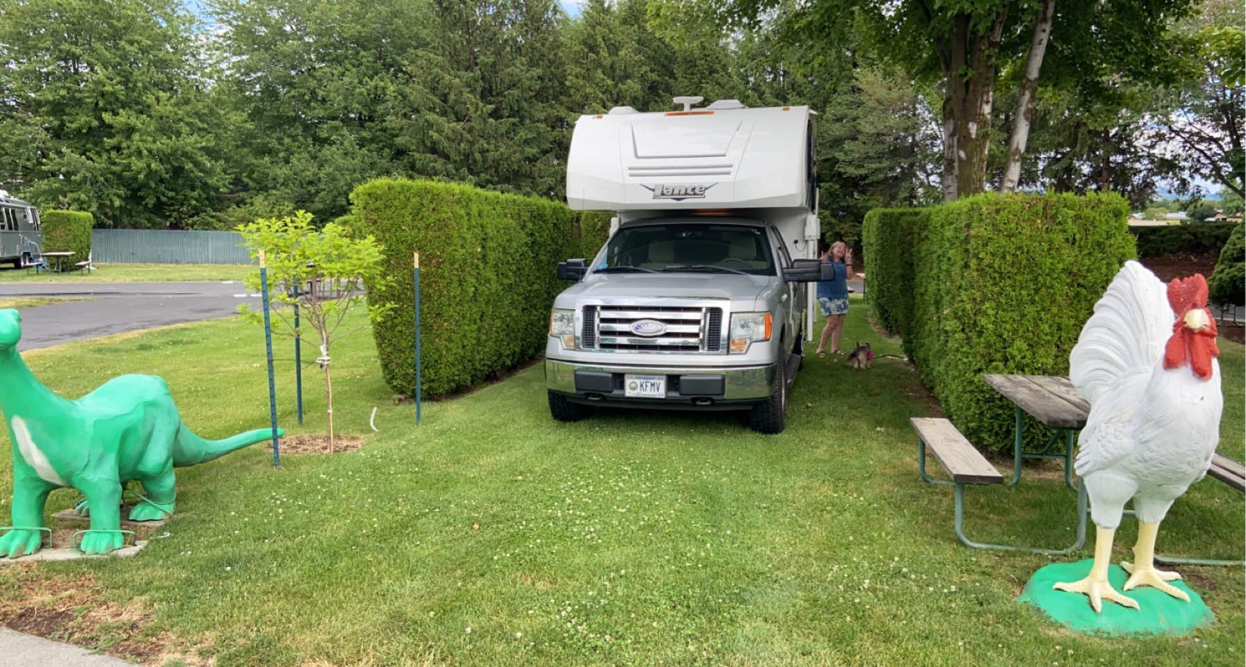 Jaime B.'s photo of rv camping at RV Resort Four Seasons near Walla Walla, WA