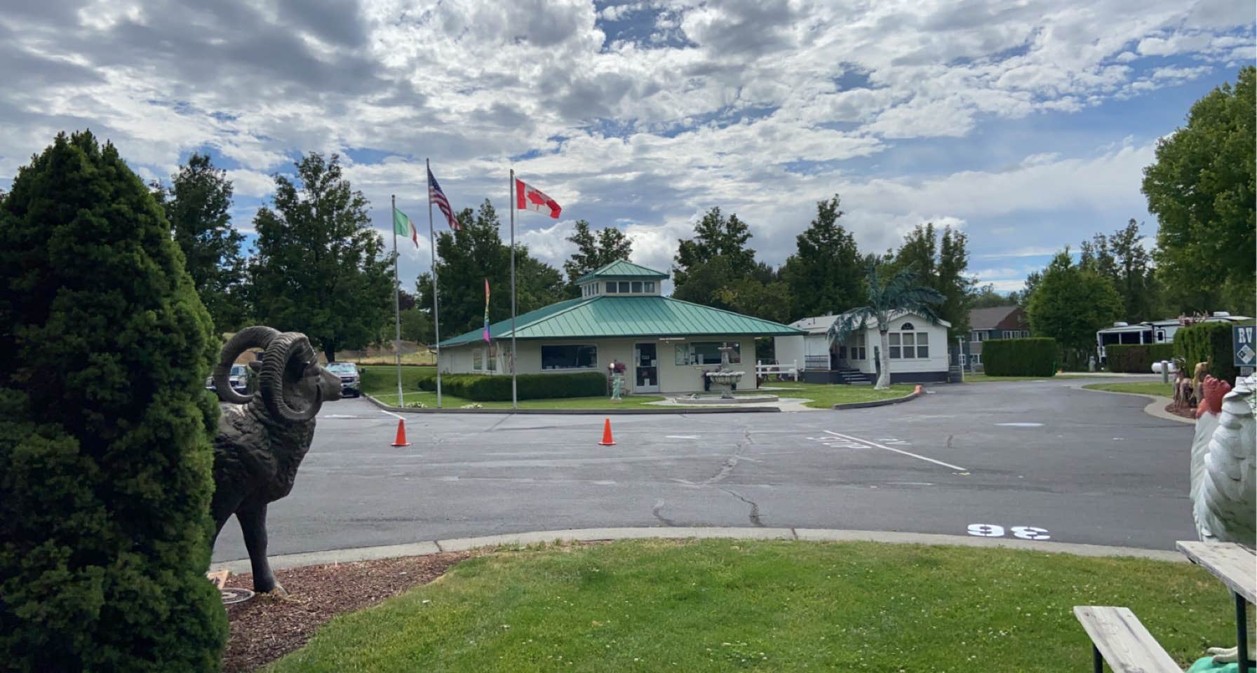 Camper-submitted photo at RV Resort Four Seasons near Walla Walla, WA