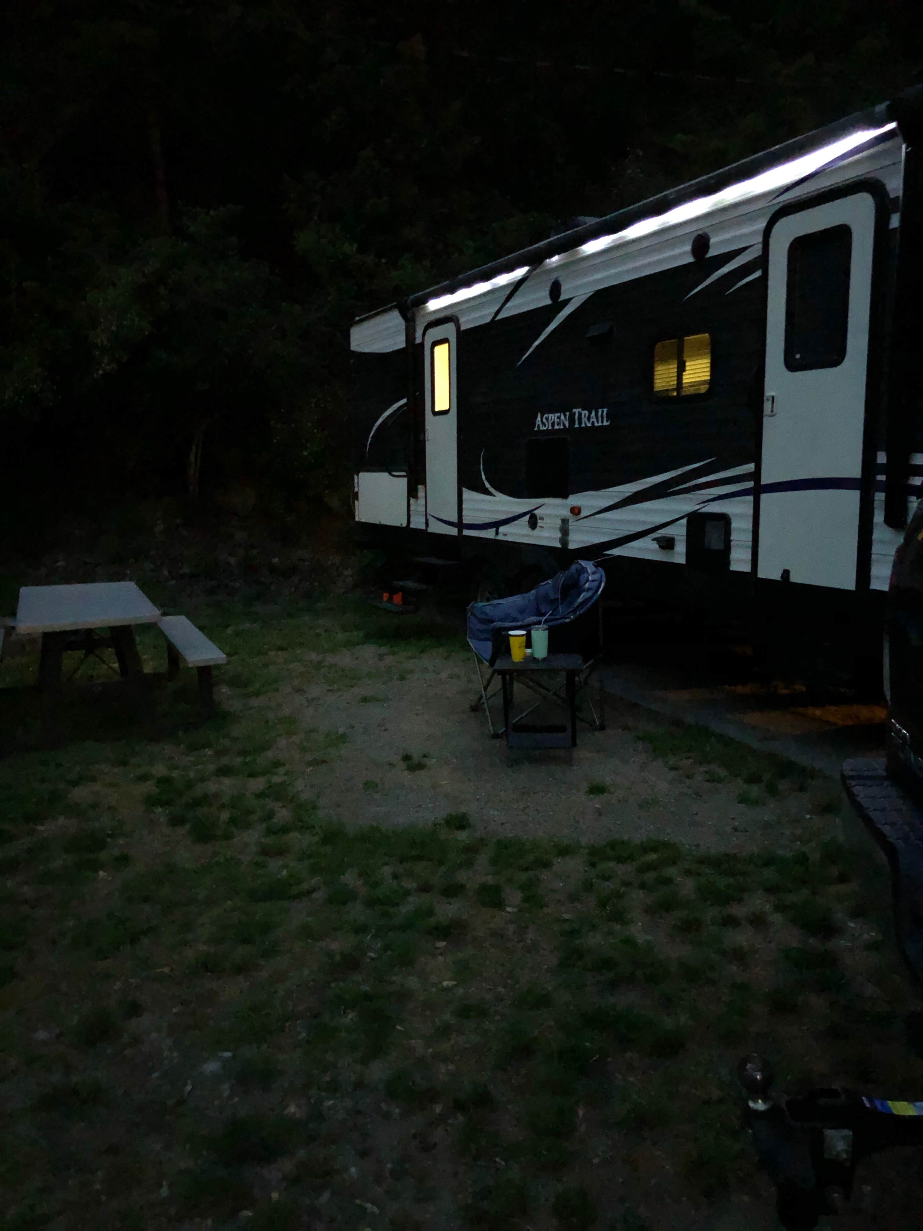 Camper submitted image from Wolf Lodge Campground - 1