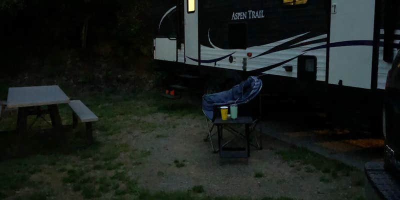 Camper submitted image from Wolf Lodge Campground