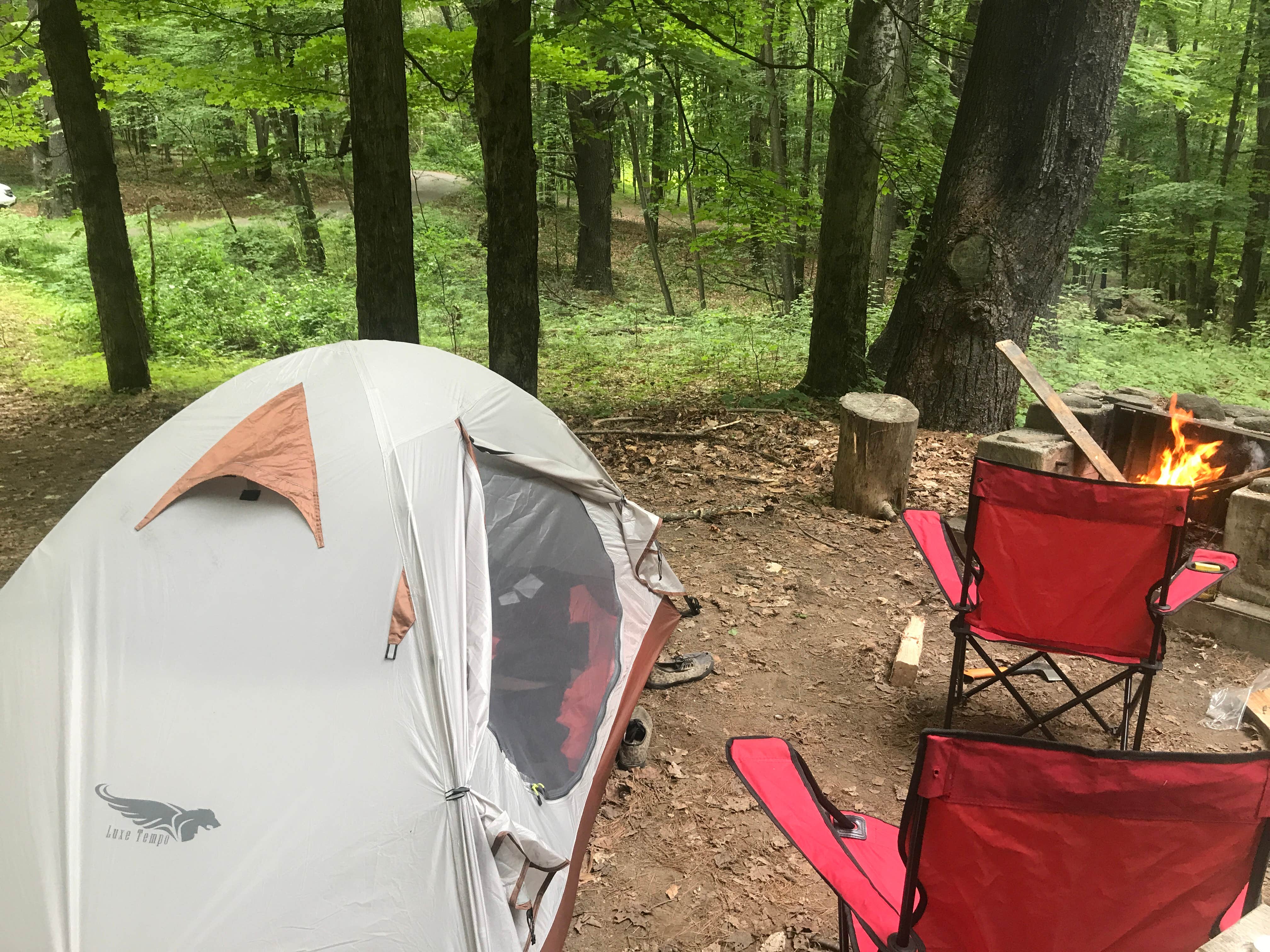 Kyla B.'s photo at Catskill/Kenneth L Wilson Campground near West Hurley, NY