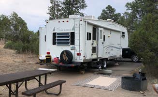 Melody M.'s photo of rv camping at Juniper Family Campground — Bandelier National Monument near Santa Fe National Forest