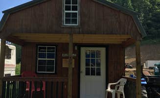 Pooch's photo of a cabin at Pappy's Creekside Camp near Oil Springs, KY