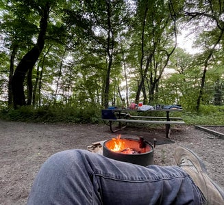 Camper-submitted photo from Big Island Campground — Myre-Big Island State Park
