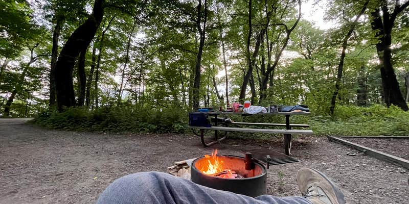 Camper submitted image from Big Island Campground — Myre-Big Island State Park