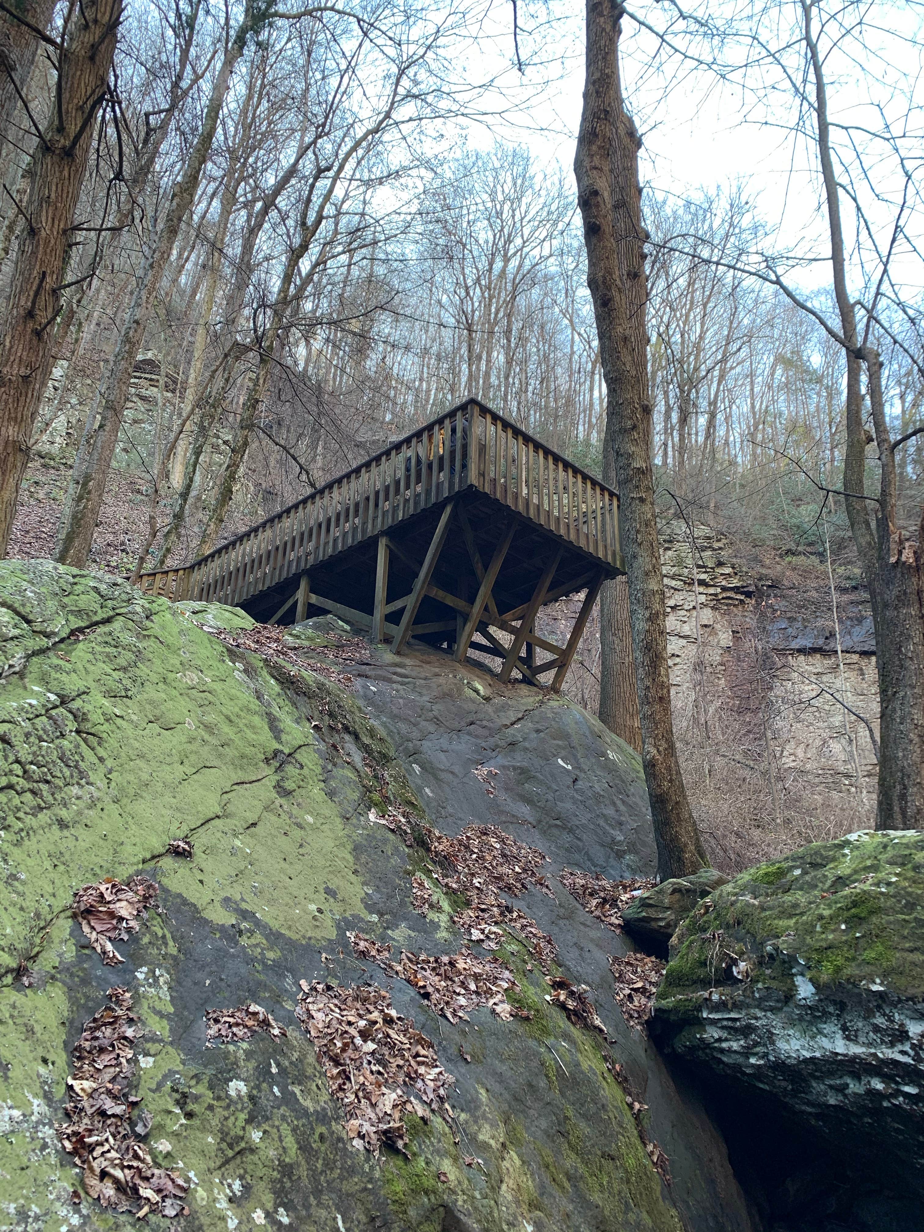 Latika Y.'s photo of a cabin at Cloudland Canyon State Park Campground near Estill Springs, TN