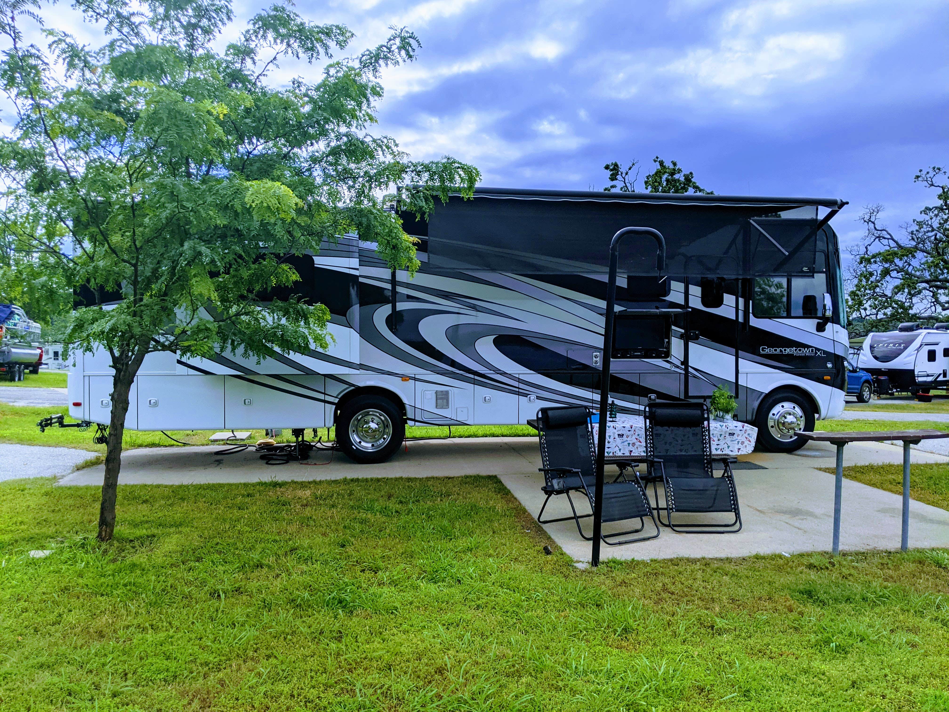 Stephen & Theresa B.'s photo of rv camping at Rocky Point (ft Gibson) near Wagoner, OK