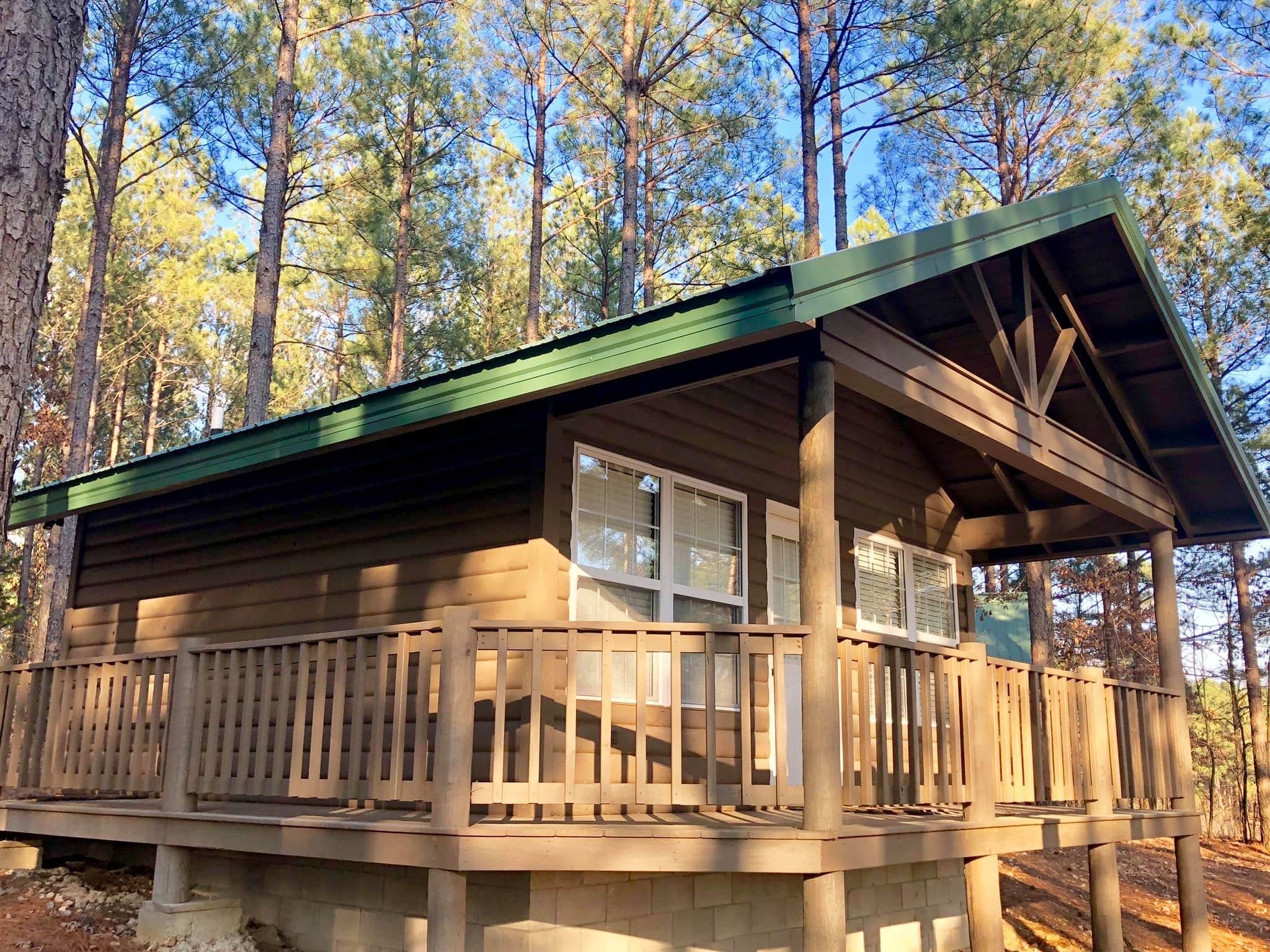 John's photo of a cabin at CMA Iron Mountain Cabins and Campground near Murfreesboro, AR