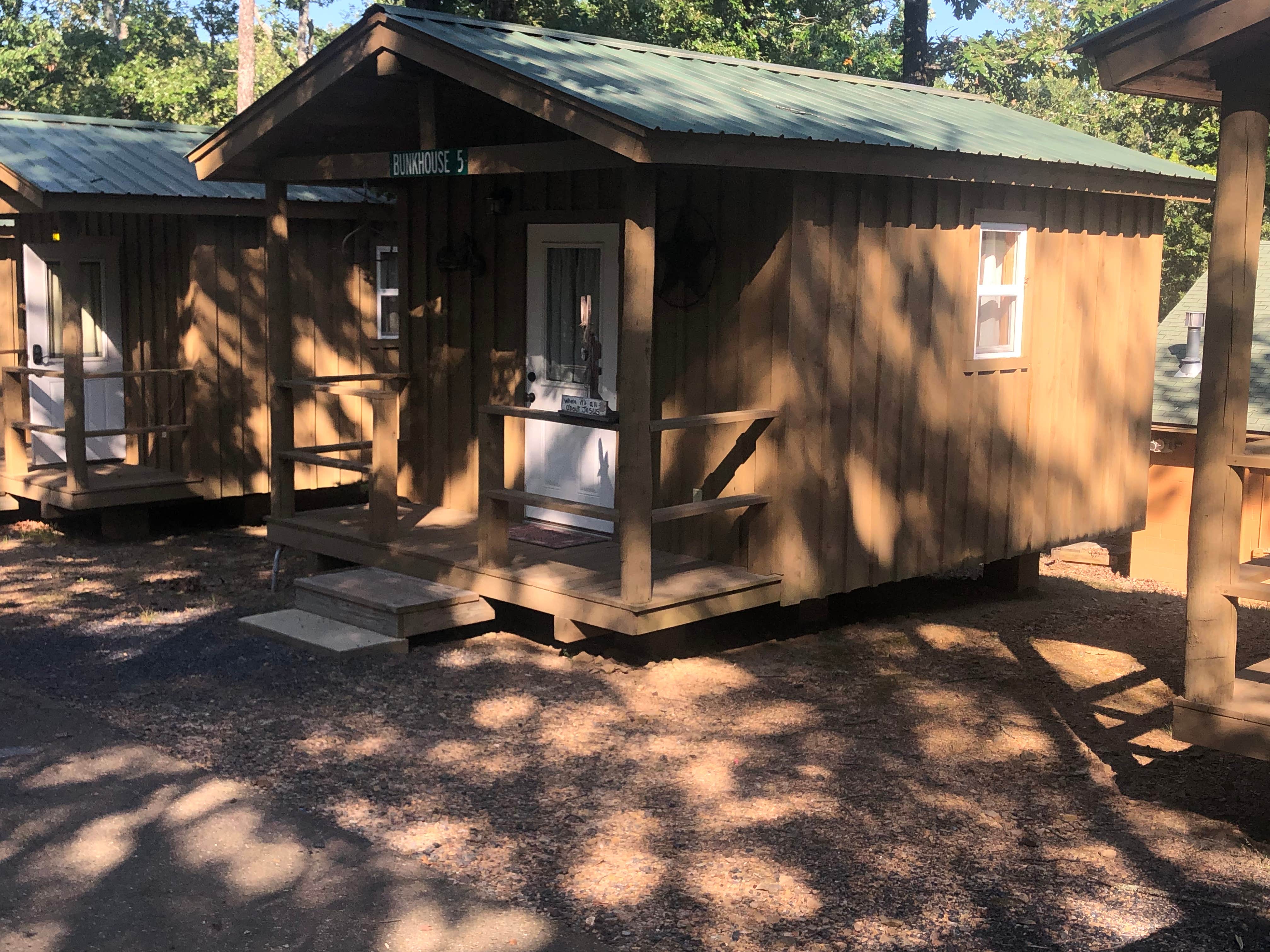 John's photo of a cabin at CMA Iron Mountain Cabins and Campground near Mansfield, AR
