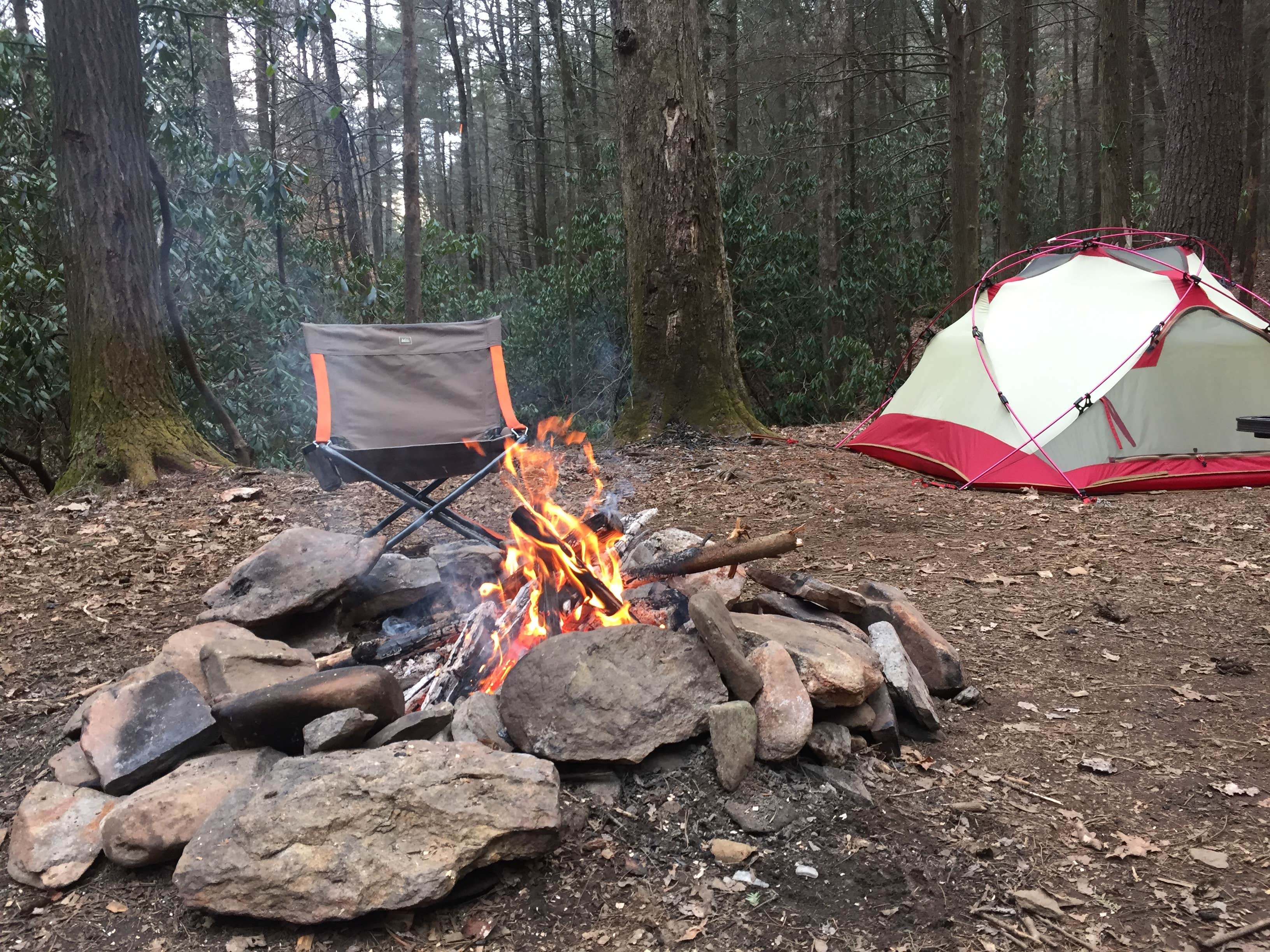 Camper submitted image from Upper Chattahoochee River Campground — Chattahoochee Oconee National Forest - 2