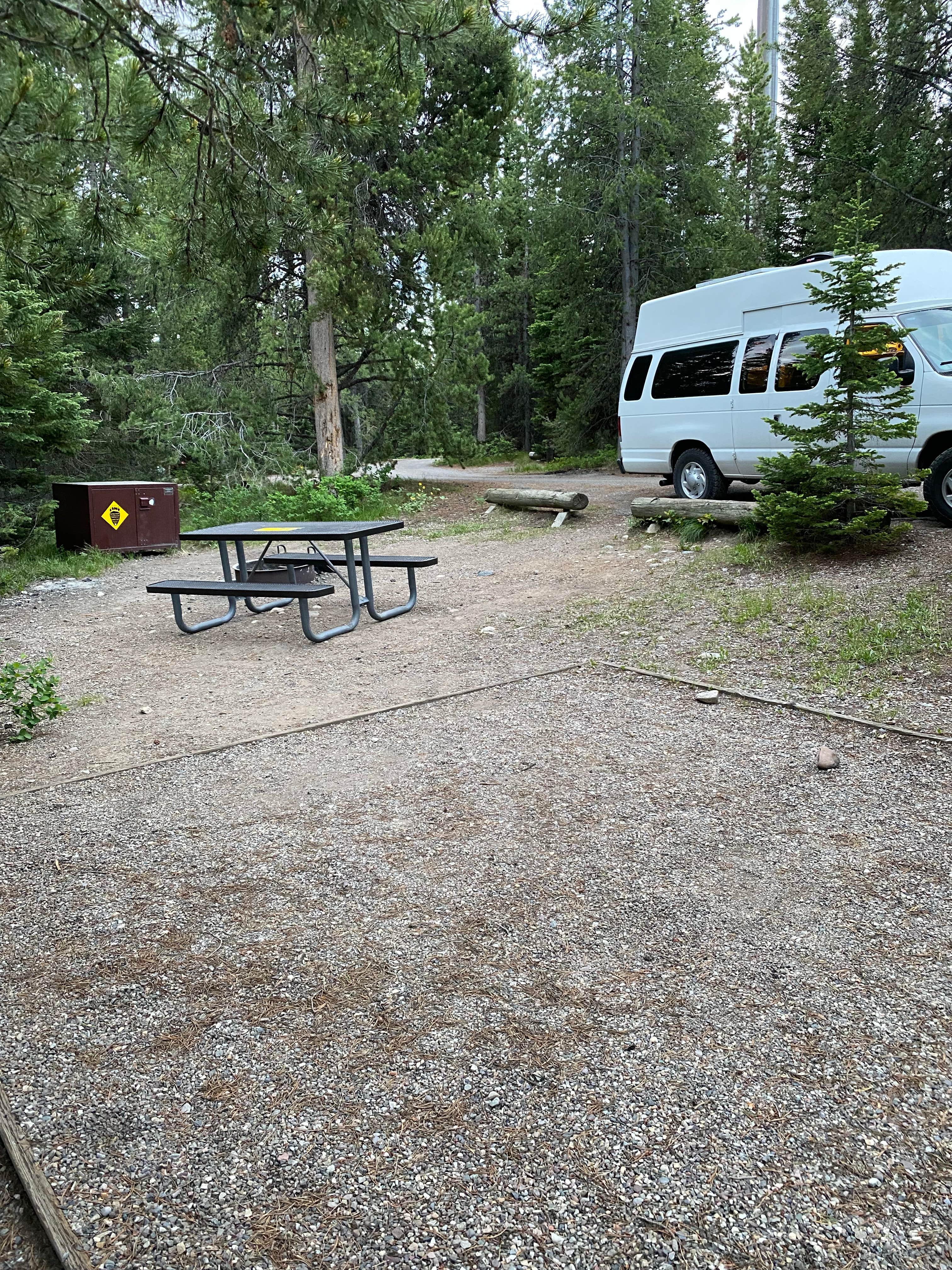 Paige R.'s photo of rv camping at Colter Bay Campground — Glendo State Park near Fort Laramie, WY