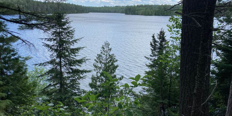 Camper submitted image from Eighteen Rustic Lake Campground