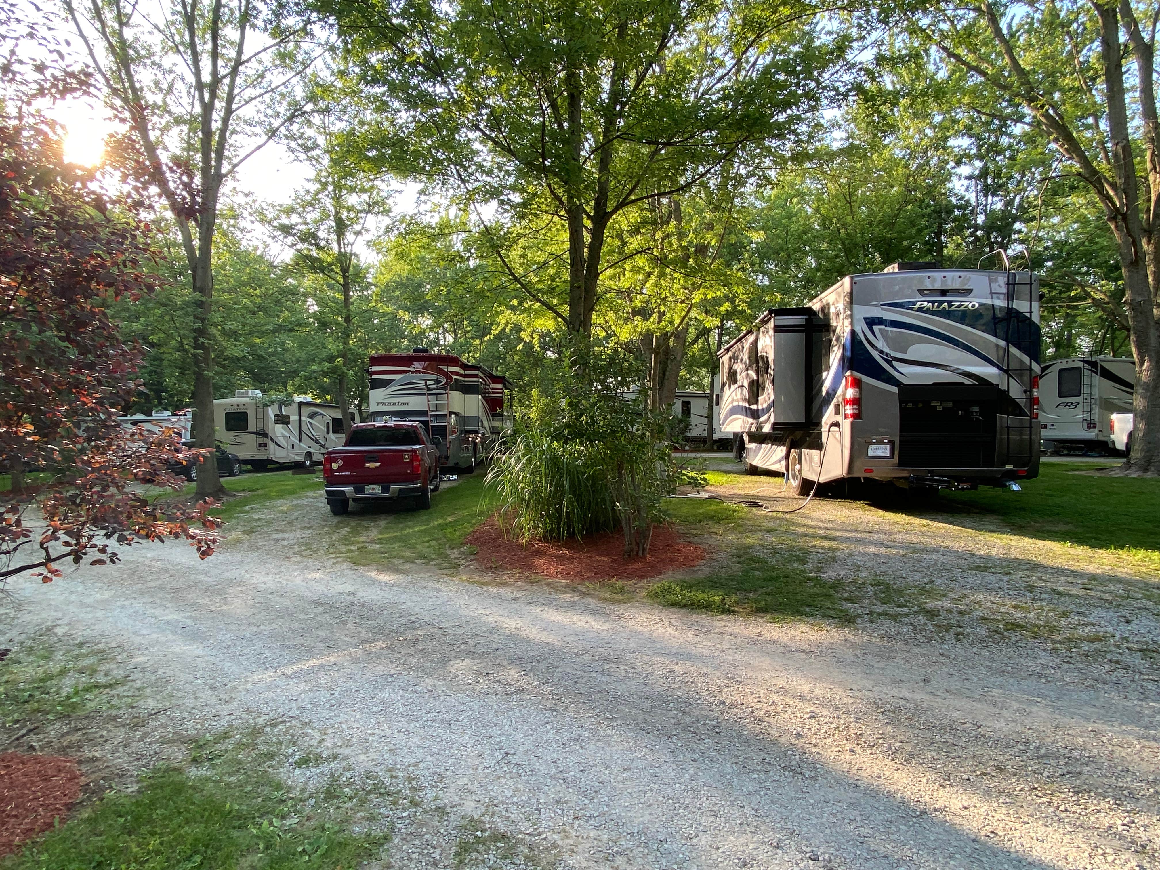 amanda's photo of rv camping at Crawfordsville KOA near Brownsburg, IN