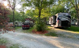 amanda's photo of rv camping at Crawfordsville KOA near Roachdale, IN