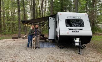 Kelsie E.'s photo of rv camping at Starve Hollow State Rec Area Campground near Bloomington, IN