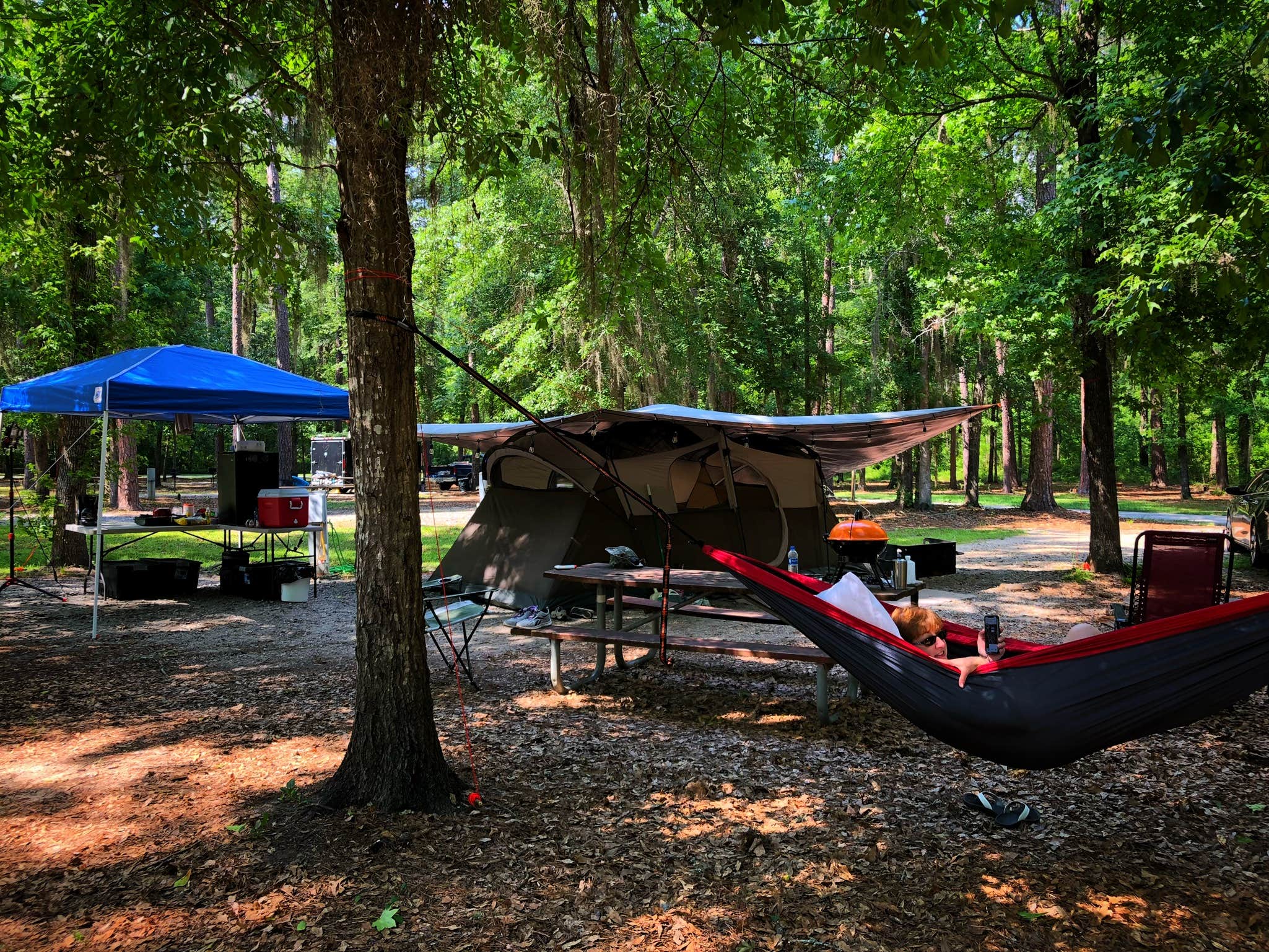 Camper submitted image from Florence Marina State Park Campground - 2