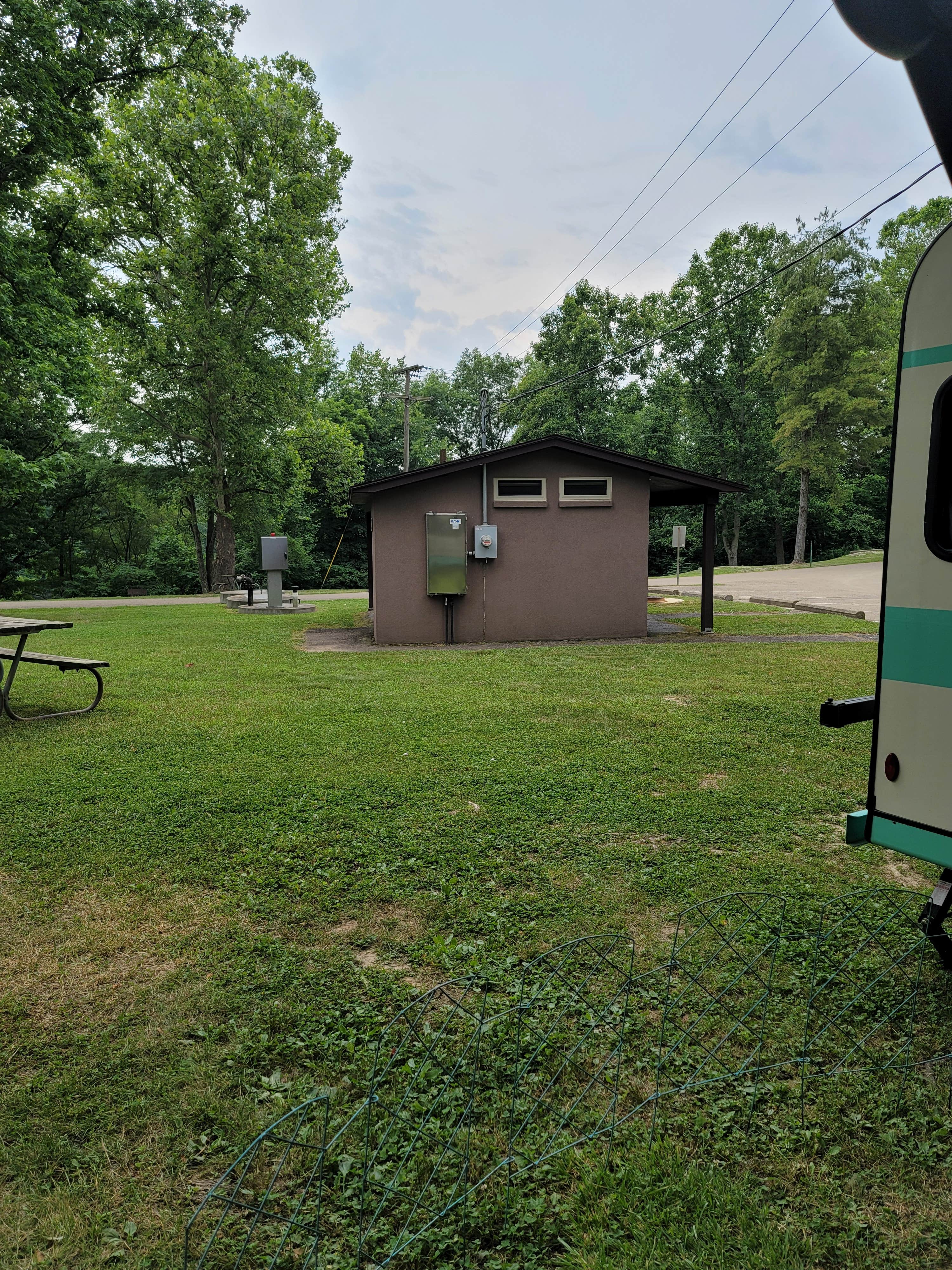Amanda S.'s photo of rv camping at Burr Oak State Park Campground near Corning, OH