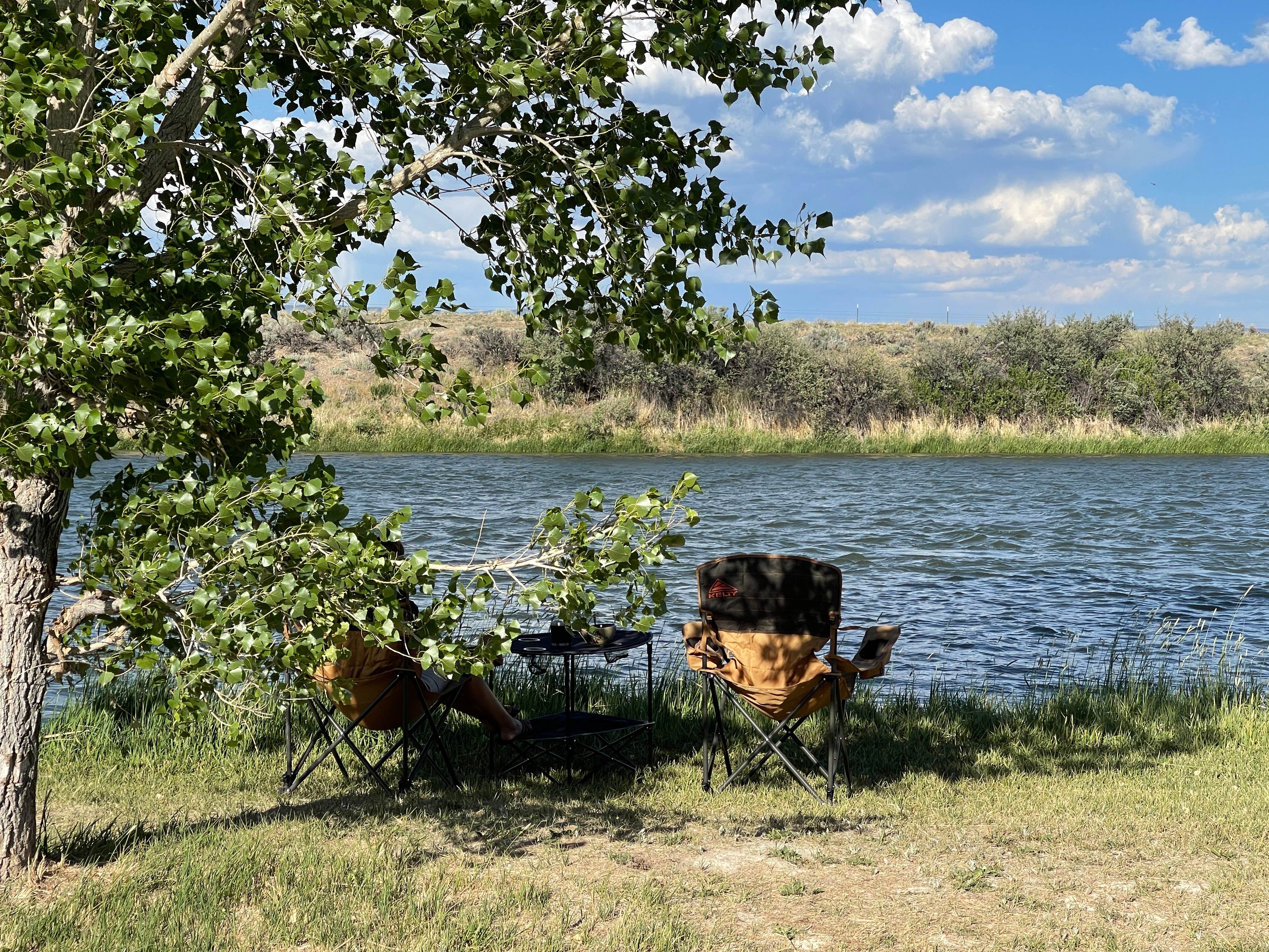 Camper-submitted photo at Golden Currant Campground near Evansville, WY