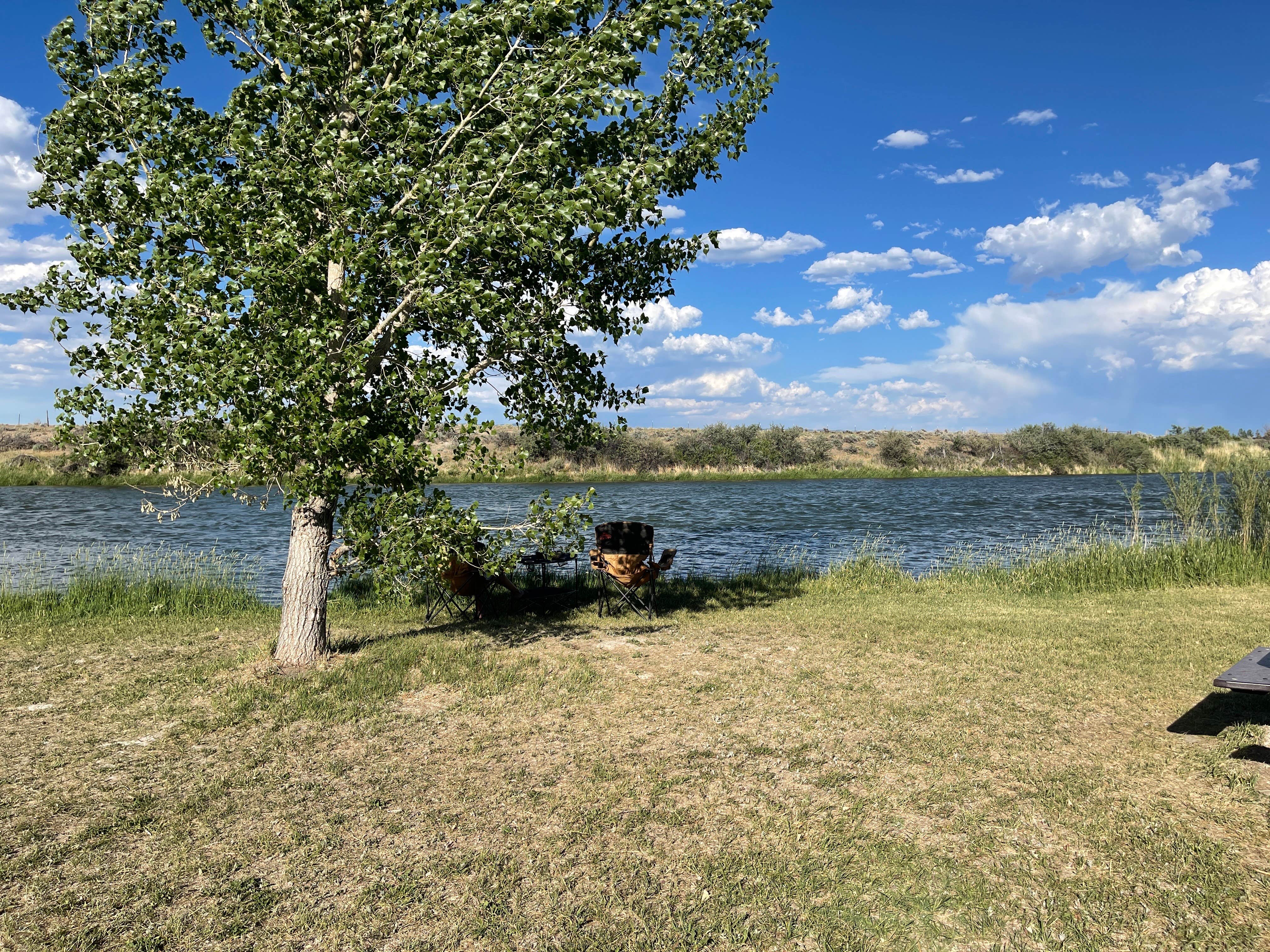 Camper-submitted photo at Golden Currant Campground near Evansville, WY