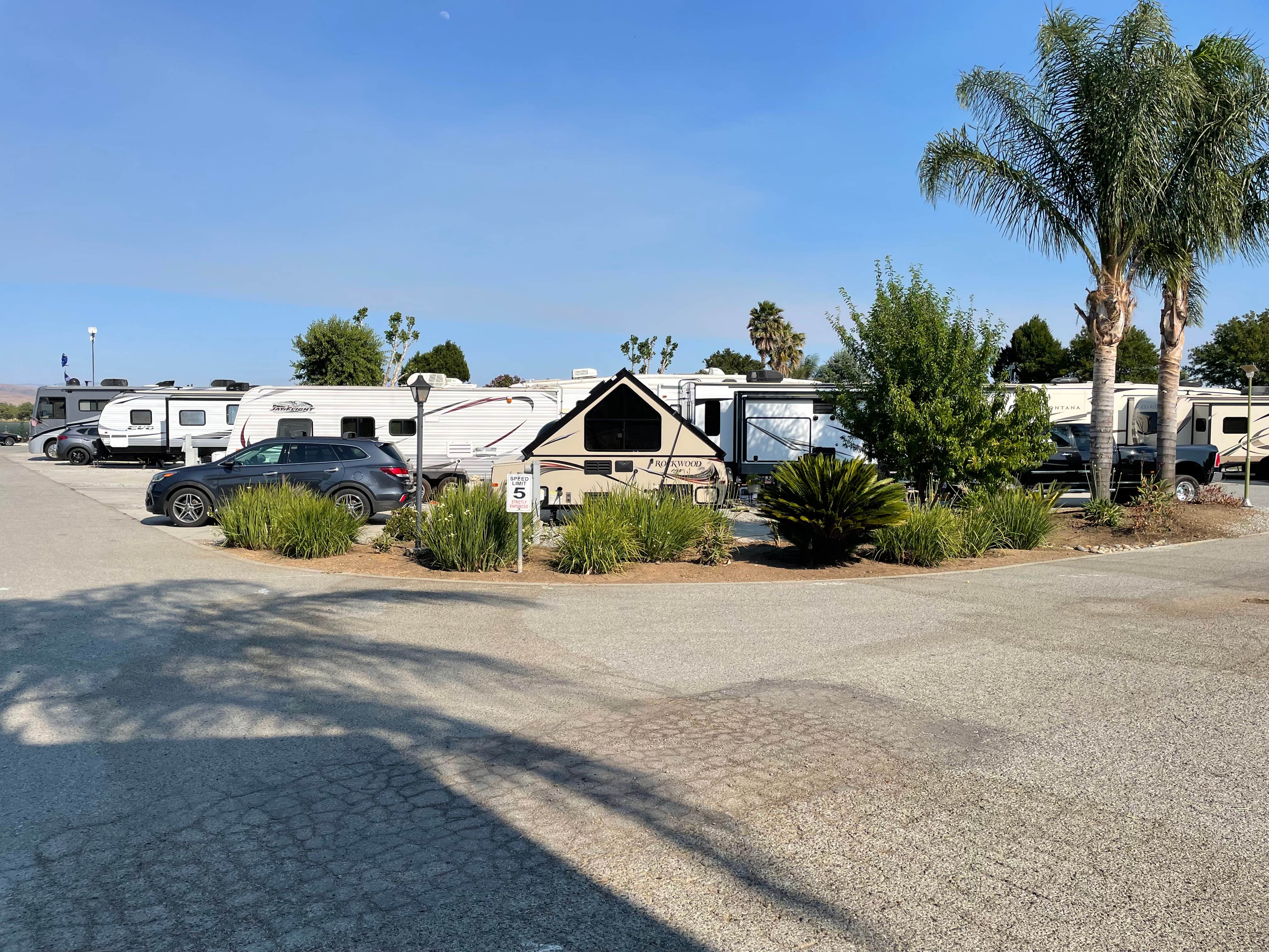 stephanie's photo of rv camping at Gilroy Garlic USA RV Park near Spreckels, CA