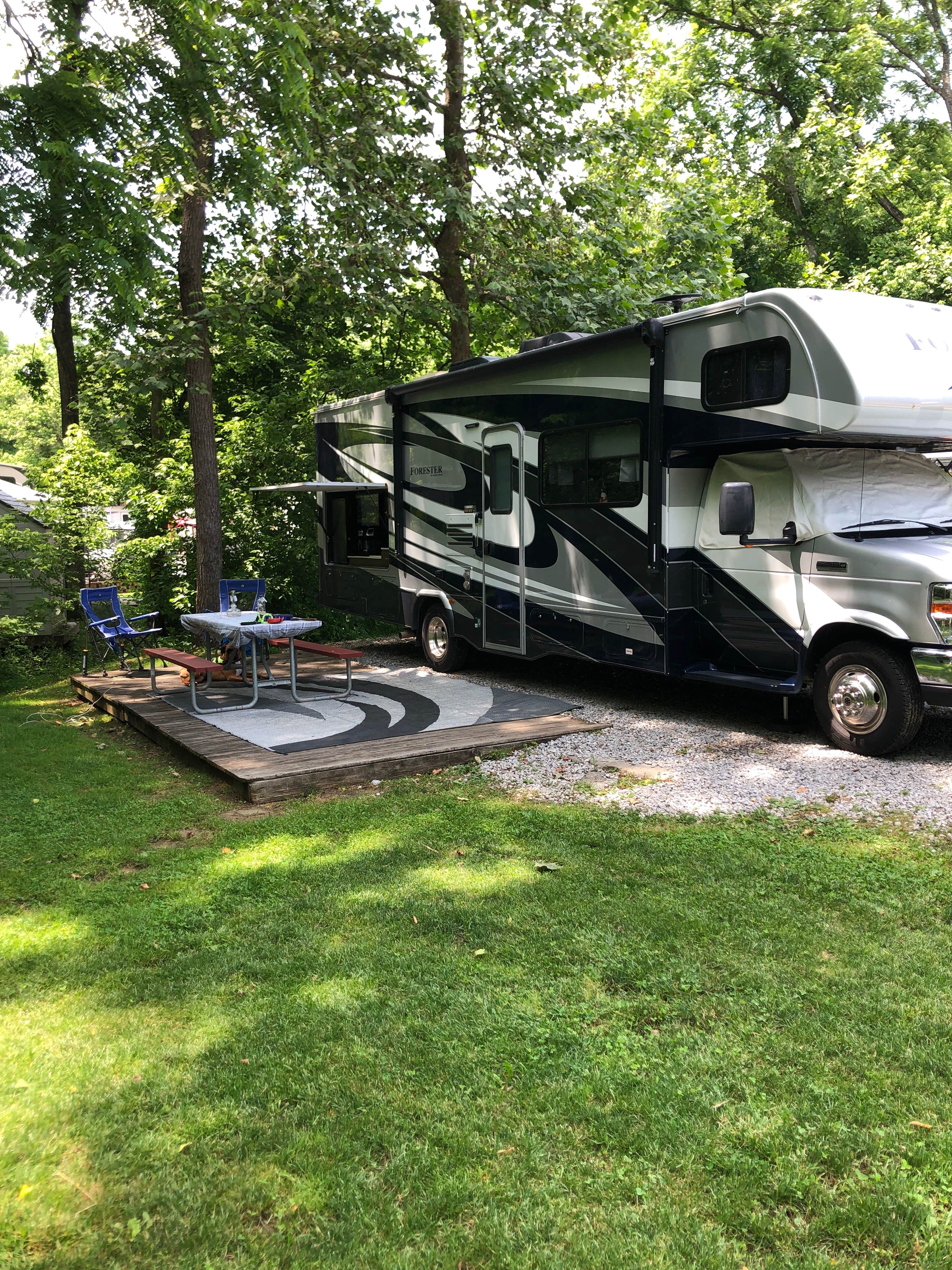 Camper-submitted photo at Oak Creek Campground near Warsaw, KY