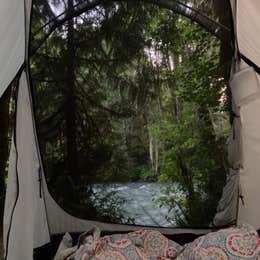 Blue River Reservoir Roadside Camping