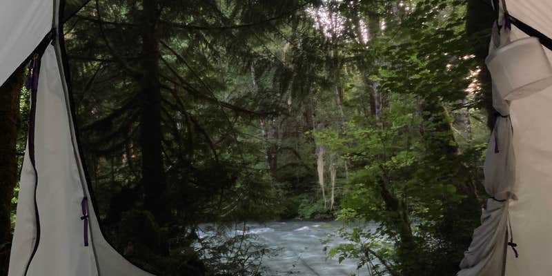 Camper submitted image from Blue River Reservoir Roadside Camping