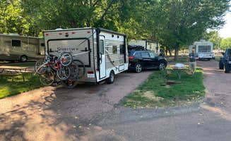 Jessica B.'s photo of rv camping at American Creek Campground near Platte, SD