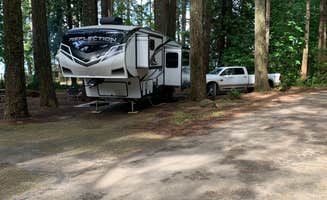 Cindy B.'s photo of rv camping at Twanoh State Park Campground near Union, WA