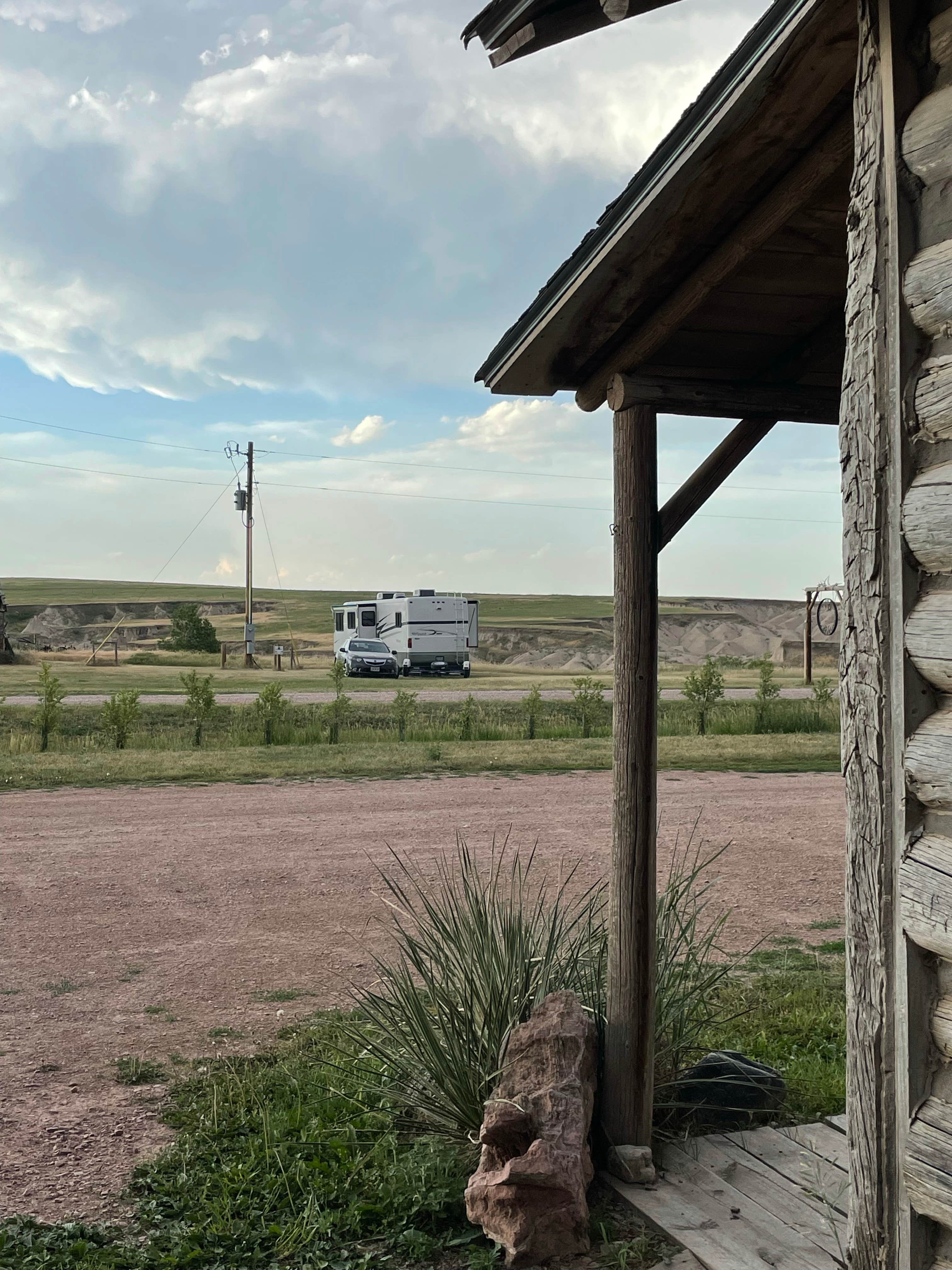 francine S.'s photo of rv camping at High Plains Homestead near Crawford, NE