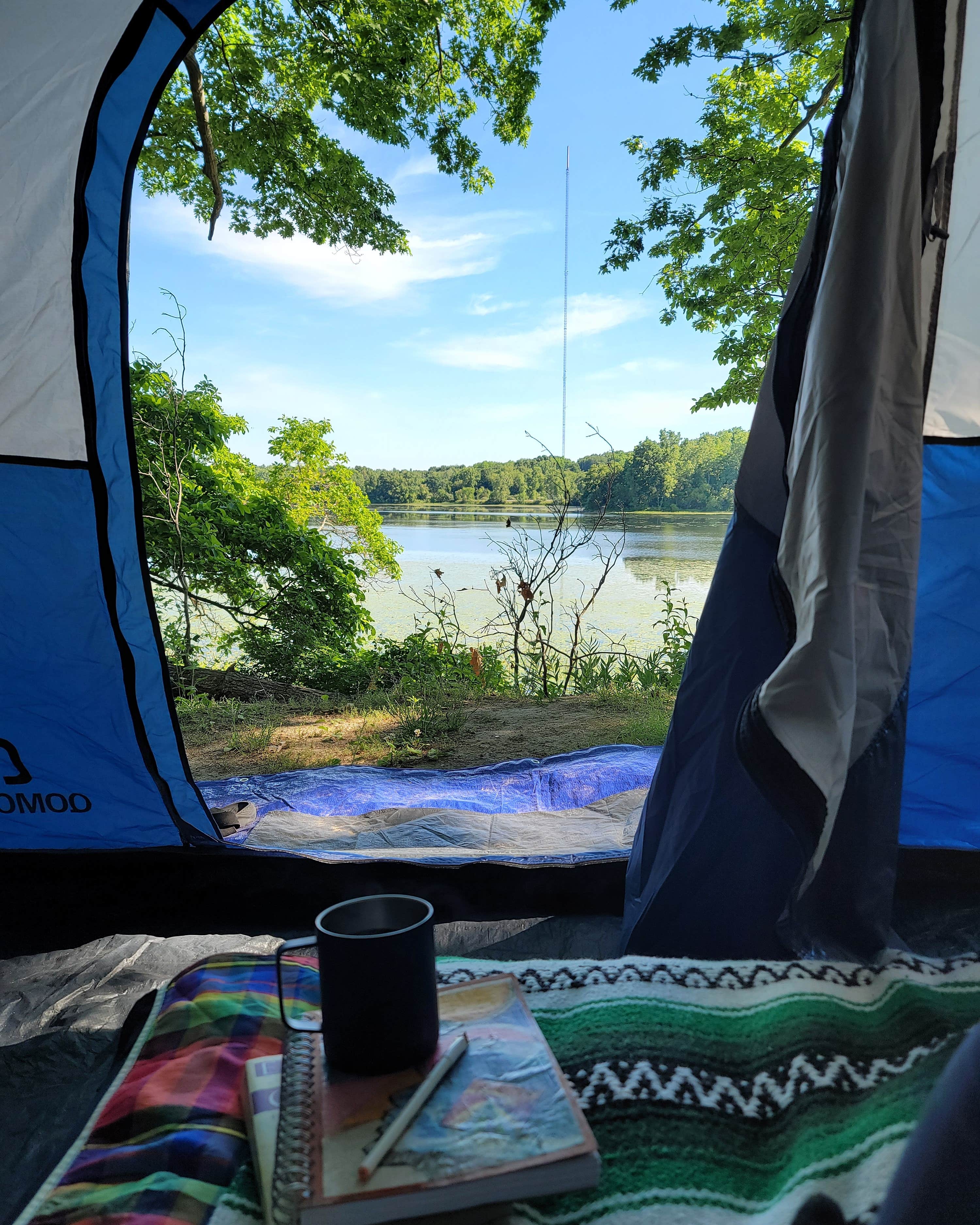 Melissa B.'s photo at Green Lake Rustic Campground — Waterloo Recreation Area near Milan, MI