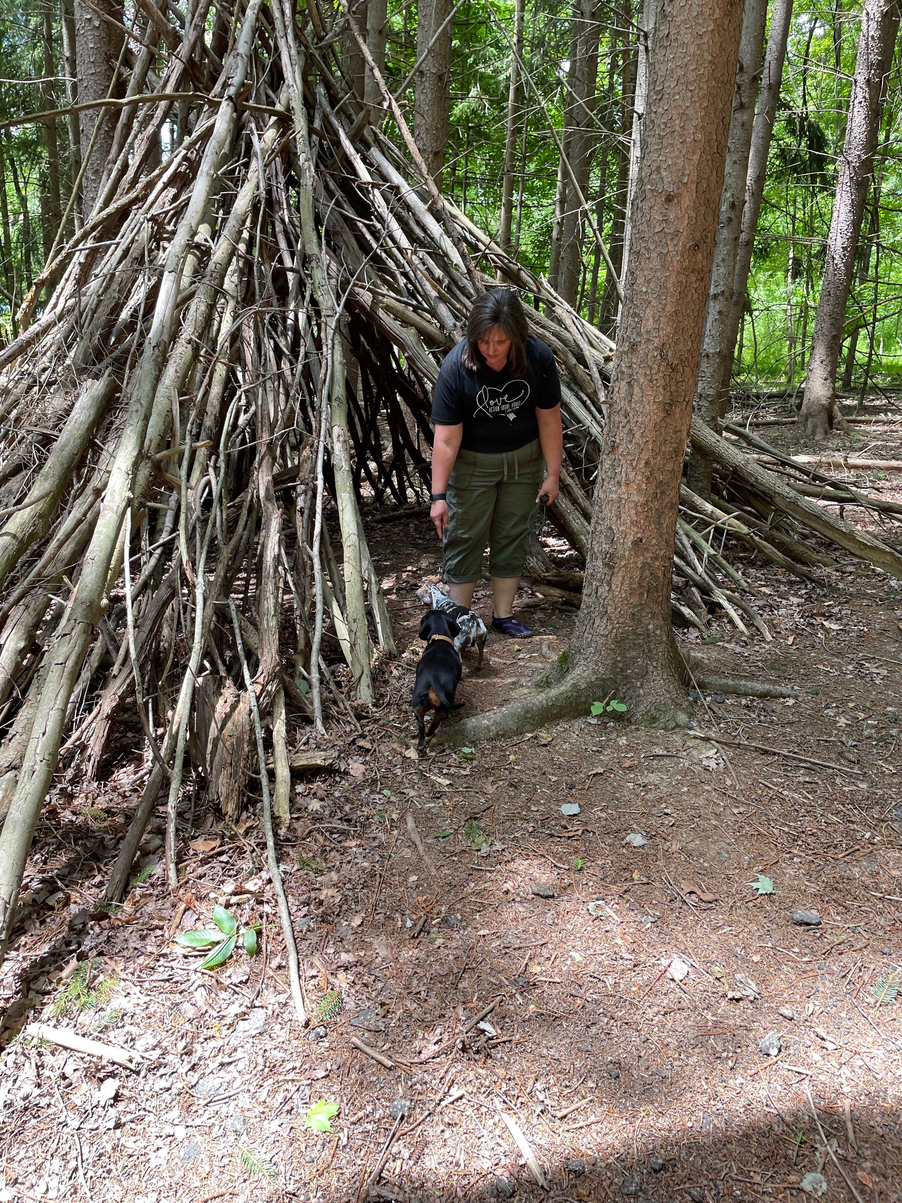 Steve A.'s photo of camping with pets at West Branch State Park Campground near Cleveland, OH