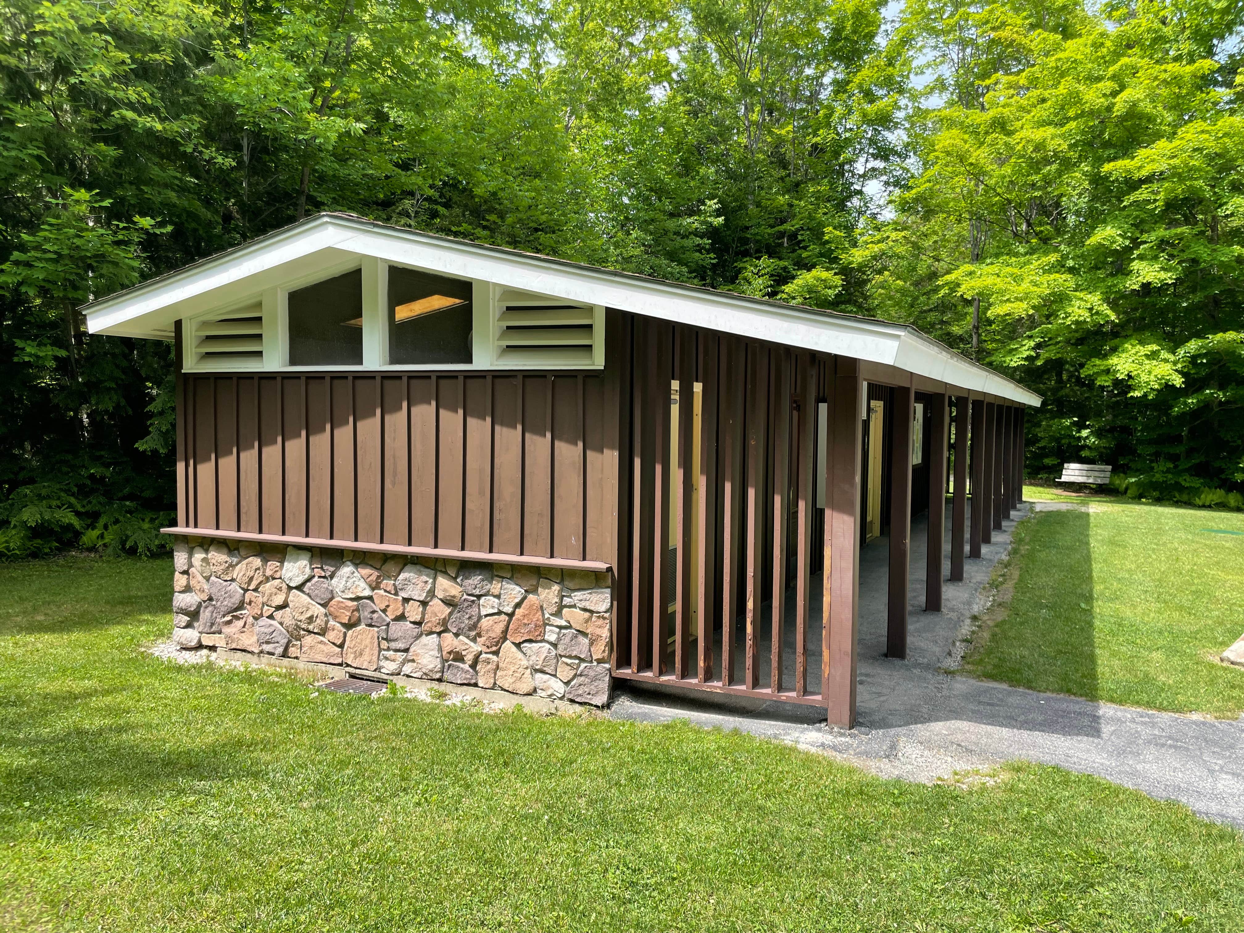 Peter G.'s photo of glamping accommodations at Gifford Woods State Park Campground near Killington, VT