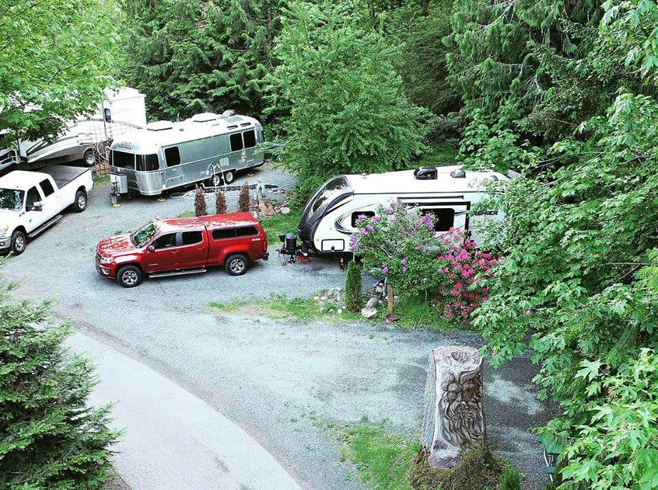 Chris D.'s photo of rv camping at Elwha Dam RV Park in Washington