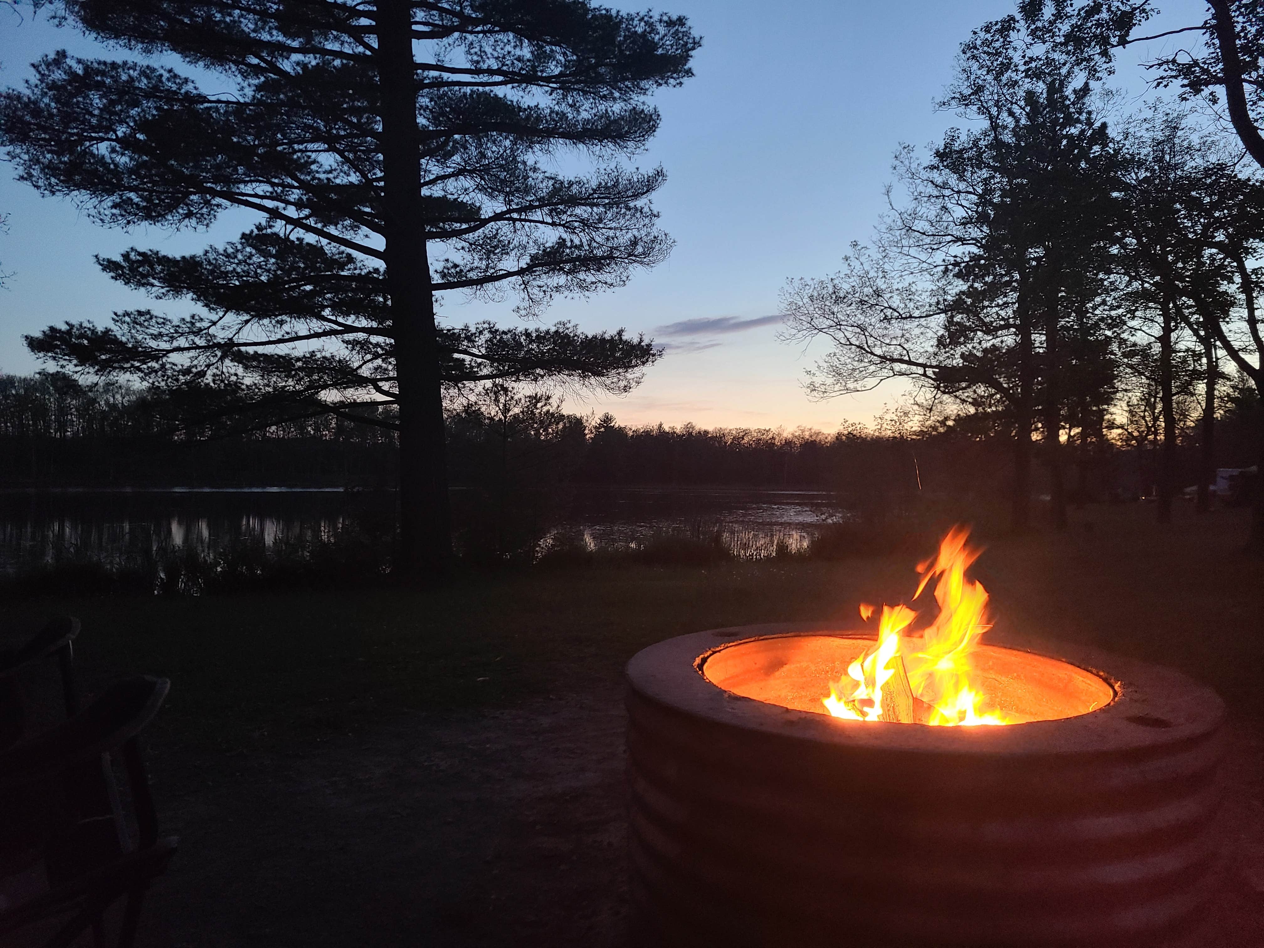 Camper submitted image from Ambrose Lake State Forest Campground - 1