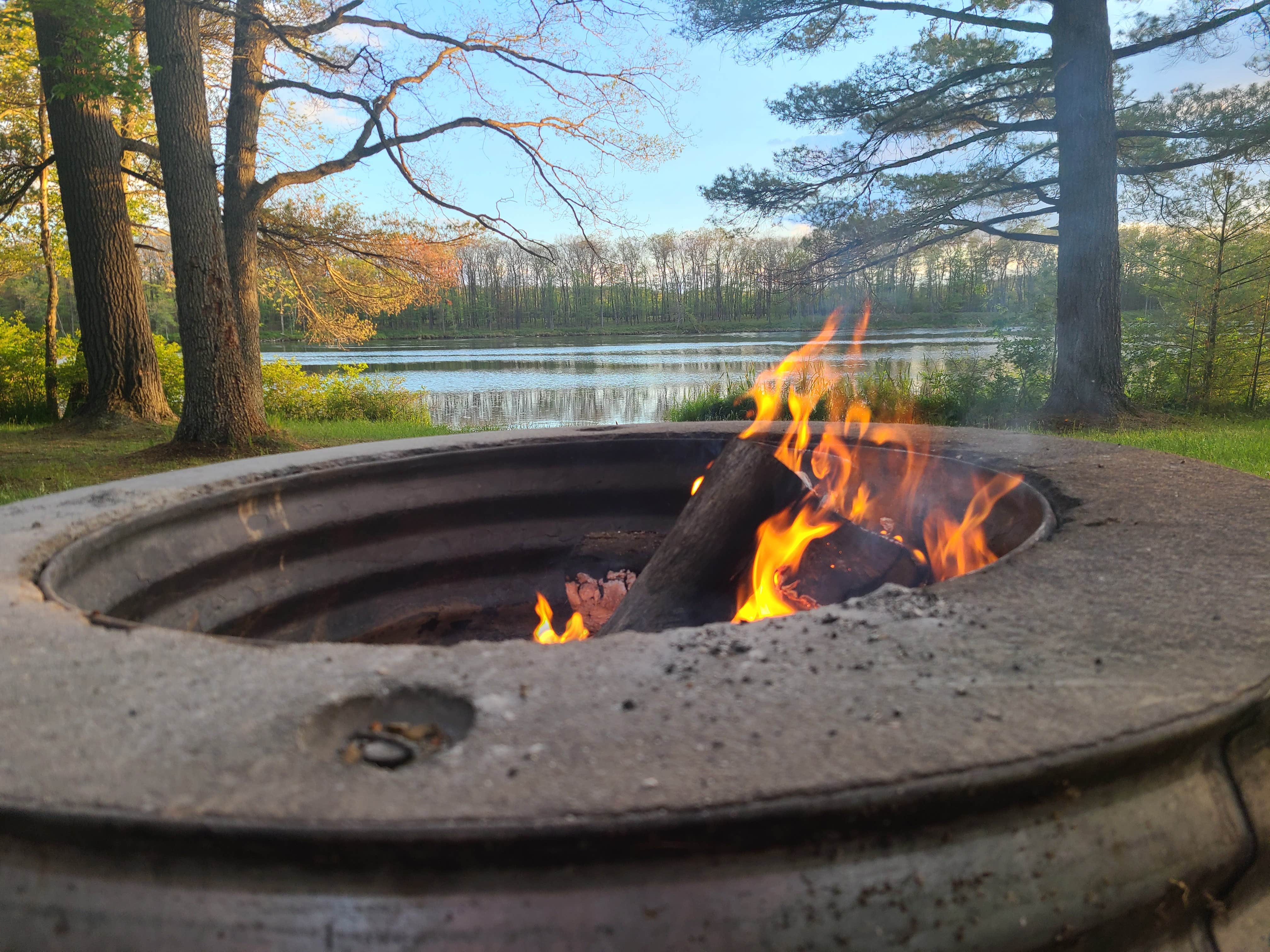 Camper-submitted photo at Ambrose Lake State Forest Campground near Lupton, MI