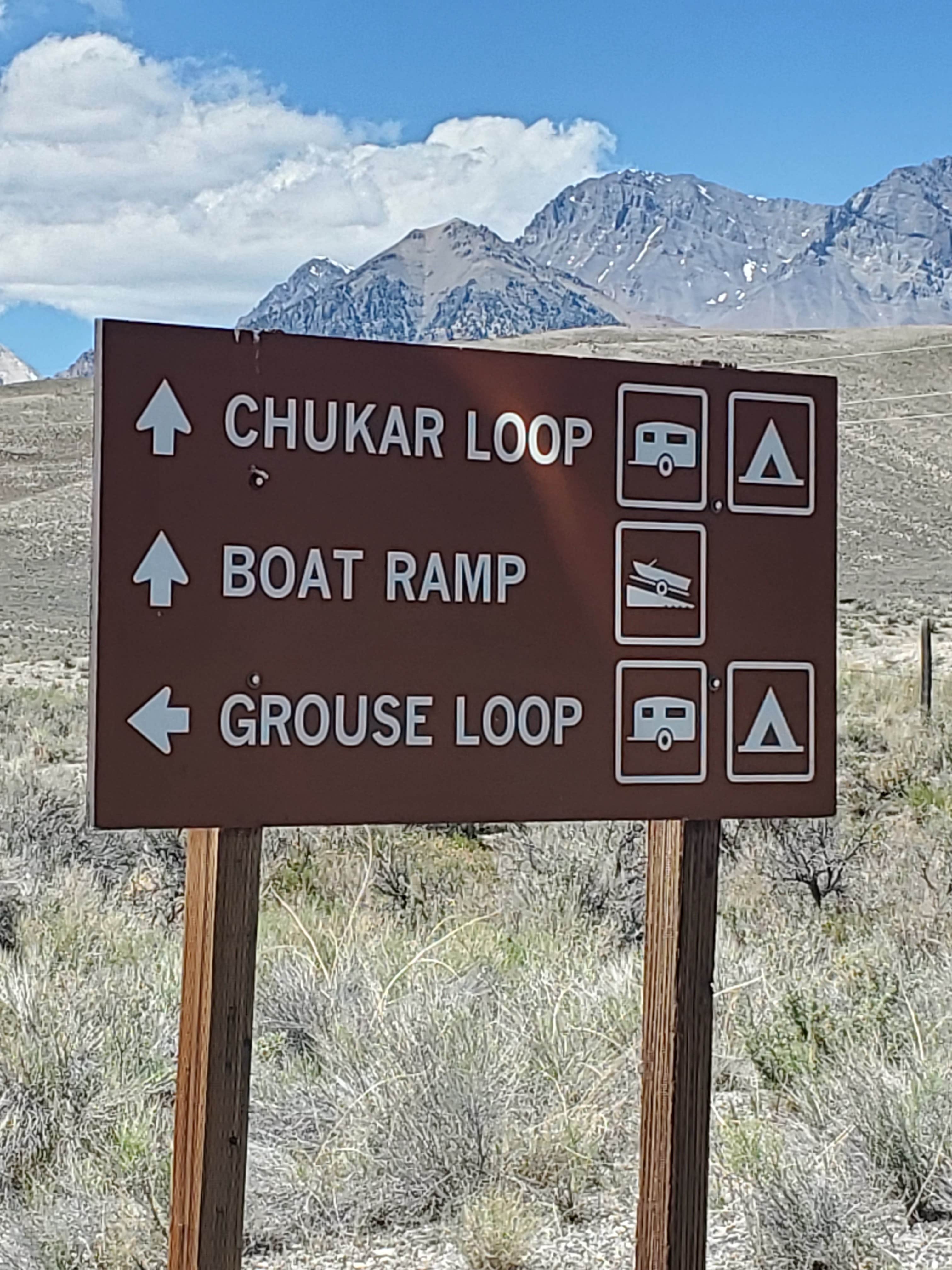 Camper-submitted photo at Mackay Reservoir Access Area - IFG near Arco, ID