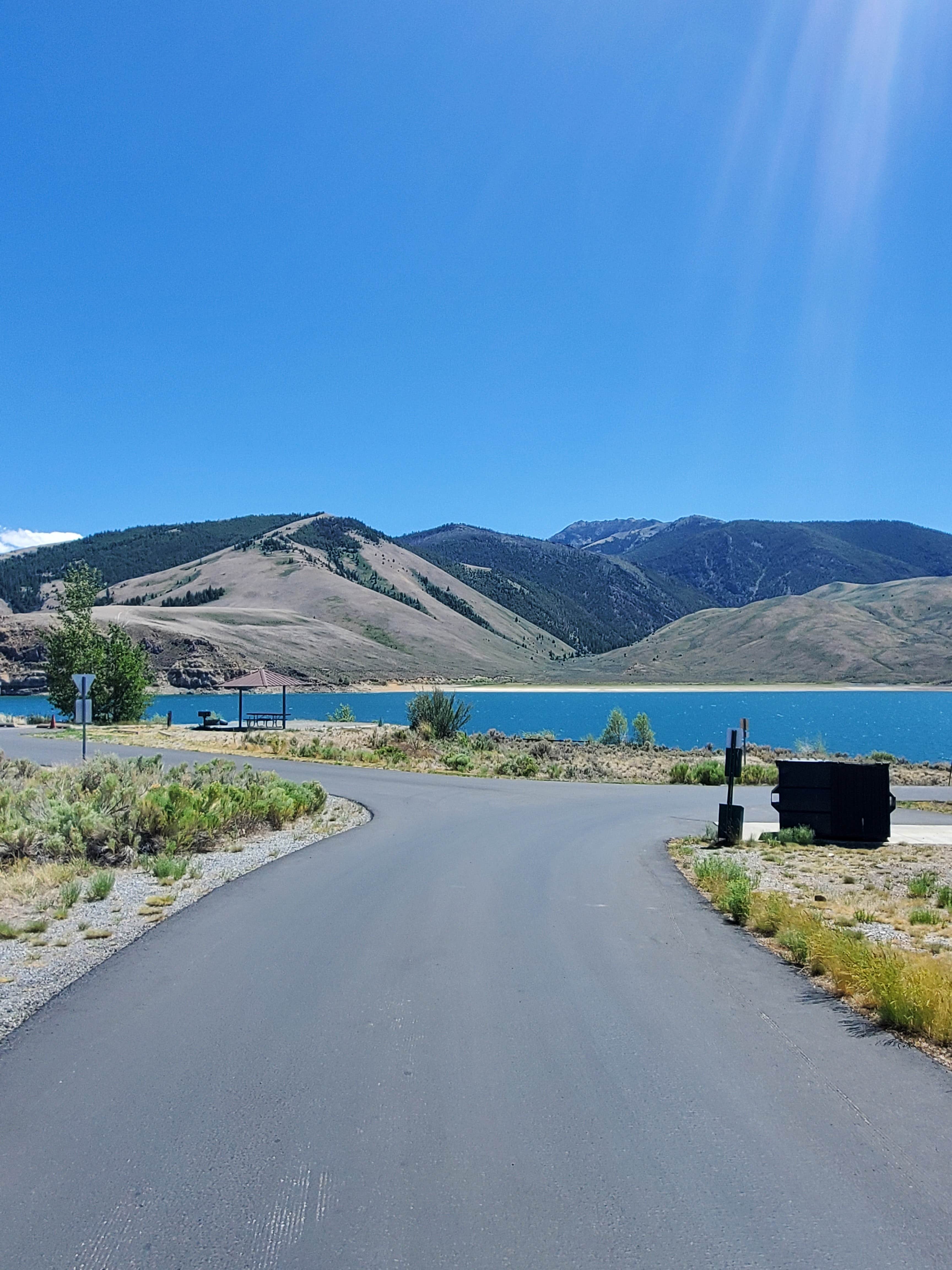 Camper-submitted photo at Mackay Reservoir Access Area - IFG near Arco, ID