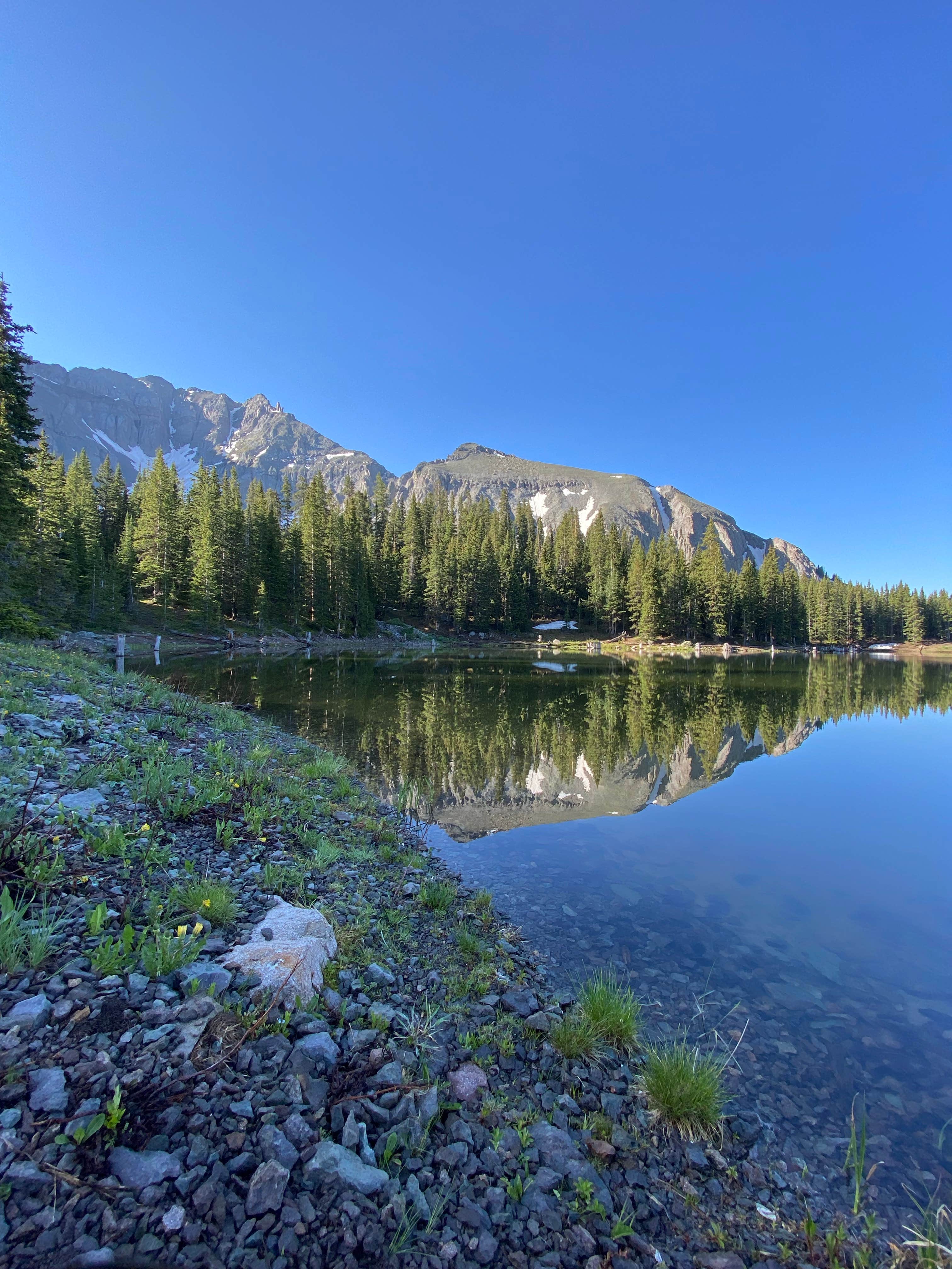 Carmen M.'s photo of a dispersed camping area at Alta Lakes Campground (Dispersed) in Colorado